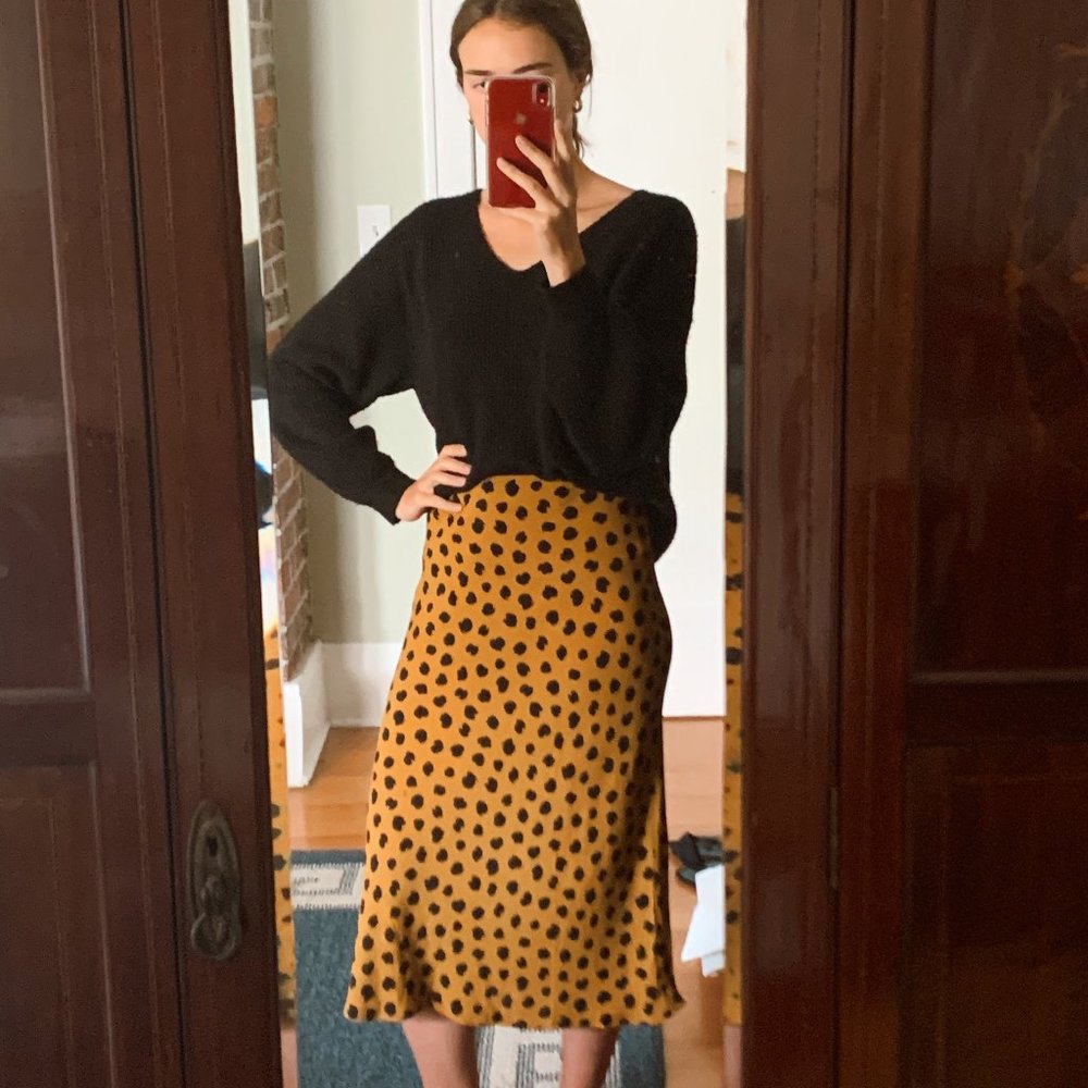 Madewell Midi Slip Skirt